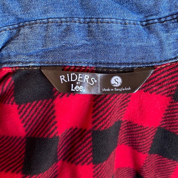 Lined Denim Top - Picture 5 of 5